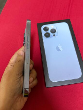 Riyadh, Mobile Phones, SAR 1800,  IPhone 13 Pro Seirra Blue Color For Sale In Mint Condition