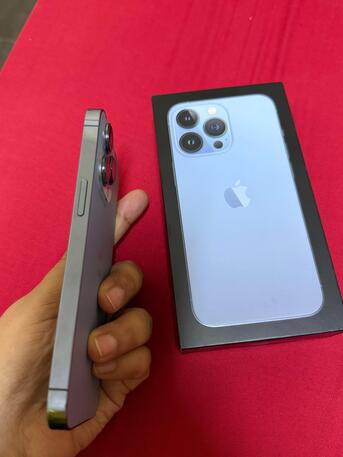 Riyadh, Mobile Phones, SAR 1800,  IPhone 13 Pro Seirra Blue Color For Sale In Mint Condition