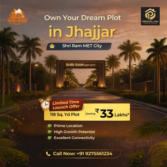 Mumbai, Residential Plots, INR 3020000,  972 Sq. Meter,  SHRI RAM MET CITY Affordable Housing Jhajjar
