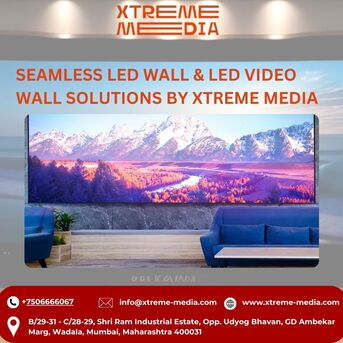 Mumbai, Electronics, Seamless LED Wall & LED Video Wall Solutions By Xtreme Media