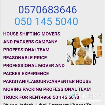Riyadh, General, House Villas Office And Warehouse Shifting House Cleaning And And Packing Also Available