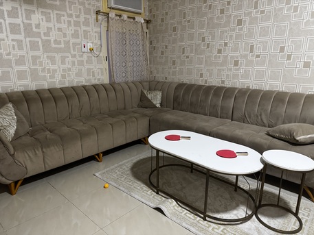 Khobar North, Furniture, SAR 1600,  Sofa Set 7+4 Seater With Table And Carpet