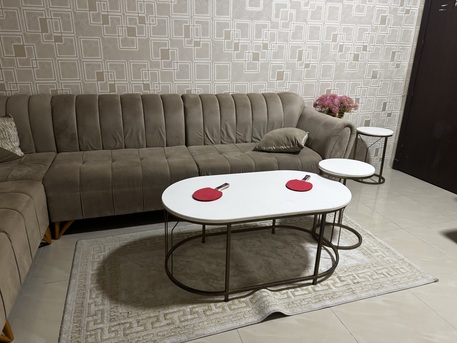 Khobar North, Furniture, SAR 1600,  Sofa Set 7+4 Seater With Table And Carpet