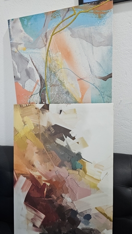 Sulai, Photo & Video, SAR 200,  ​Modern Abstract Canvas Wall Art - Excellent Condition