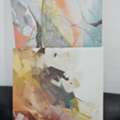 SAR 200,  ​Modern Abstract Canvas Wall Art - Excellent Condition