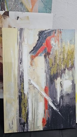 Sulai, Photo & Video, SAR 200,  ​Modern Abstract Canvas Wall Art - Excellent Condition