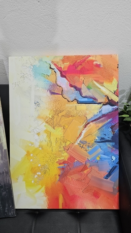 Sulai, Photo & Video, SAR 200,  ​Modern Abstract Canvas Wall Art - Excellent Condition