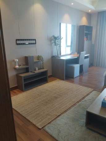 Sanabis, Apartments, Flats, Houses & Villas, BHD 280/year,  Furnished,  1 BR,  Studio For Rent In Sanabis