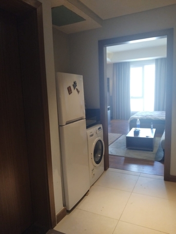 Sanabis, Apartments, Flats, Houses & Villas, BHD 280/year,  Furnished,  1 BR,  Studio For Rent In Sanabis