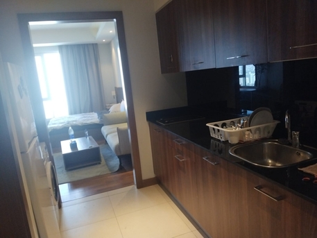 Sanabis, Apartments, Flats, Houses & Villas, BHD 280/year,  Furnished,  1 BR,  Studio For Rent In Sanabis