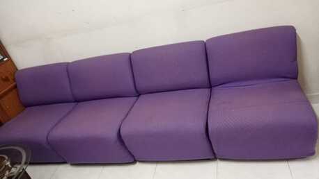 Riyadh, Furniture, SAR 200,  AMERICAN SOFA - 4 PCS (FULL CUSHION)
