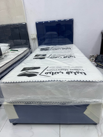 Jeddah, Furniture, SAR 300,  New Single Bed With Spring Mattress Available
