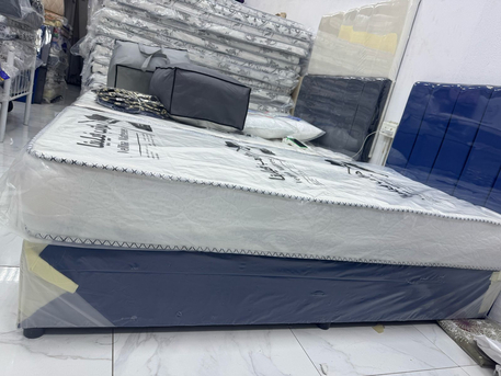 Jeddah, Furniture, SAR 300,  New Single Bed With Spring Mattress Available