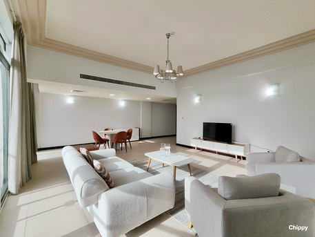 Zinj, Apartments, Flats, Houses & Villas, BHD 600/month,  Furnished,  3 BR,  Bright | Spacious | House Keeping | Balcony