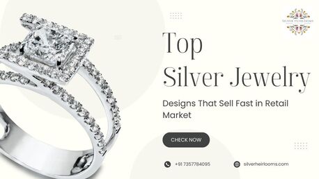 Jaipur, Jewelry, INR 15000,  Top Silver Jewelry Designs That Sell Fast In Retail Market