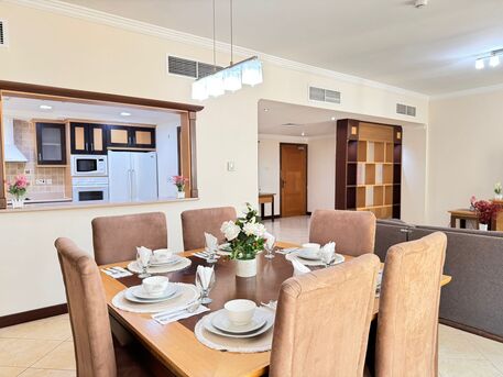 Juffair, Apartments, Flats, Houses & Villas, BHD 400/month,  2 BR,  Modern Furnished 2BHK In Juffair