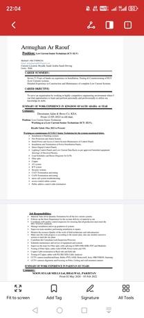 Riyadh, Job Seekers, ElV ICT Tech