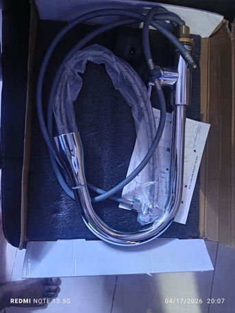 Al Malaz, Electrical & Plumbing, SAR 1500,  Brand New Box Piece Modern Kitchen Tap Flexible, Shower Mixer, Smart Lock Ezwiz