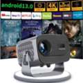 BHD 37,  New BoxPack 4K UHD Android Projector Bring The Big Screen At Home YouTube,Smart Phone View