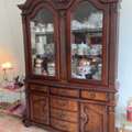 SAR 2600,  Dining Table + China Cabinet