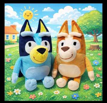Colombo, Baby & Kid Stuff, LKR 1500,  Handmade Character Soft Toys Bluey Bingo