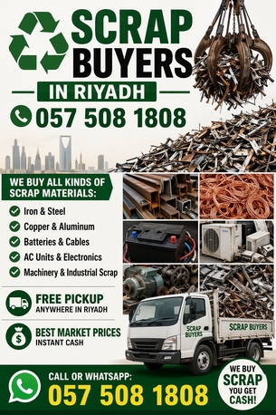 Al Olaya, Items Wanted, Best Scrap Buyers In Riyadh 0575081808