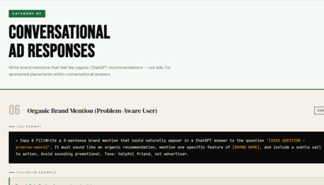 New York, Free Items, 25 ChatGPT Ad Prompts Used By Smart Marketers (Free)