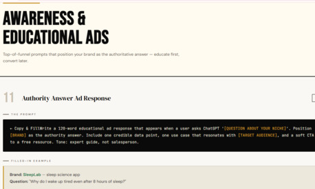 New York, Free Items, 25 ChatGPT Ad Prompts Used By Smart Marketers (Free)