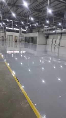 Makkah, Construction, Anti-static Epoxy Flooring