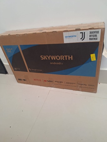 Al Hazm, Electronics, SAR 260,  Skyworth 32 Inch Android Smart TV With Wall Mount Stand