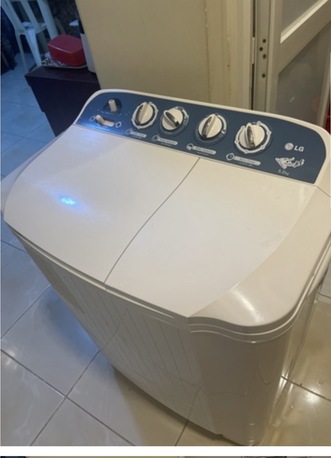 Khobar, Appliances, SAR 250,  LG Washing Machine 5.0 Kg Manual Twin Tub With Spin Dry