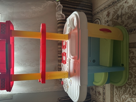 Al Malaz, Household Items, Kids Bed Set With Mattress, Chairs And Kitchen Set