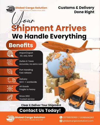 Dammam, Cargo, GCS  MOVERS & PACKERS REMOVALS RELOCATION DOOR TO DOOR GCC & WORLD"➡️0576809069
