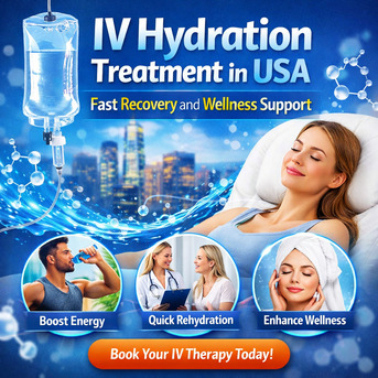 New York, Health, IV Hydration Treatment In USA &ndash; Fast Recovery And Wellness Support