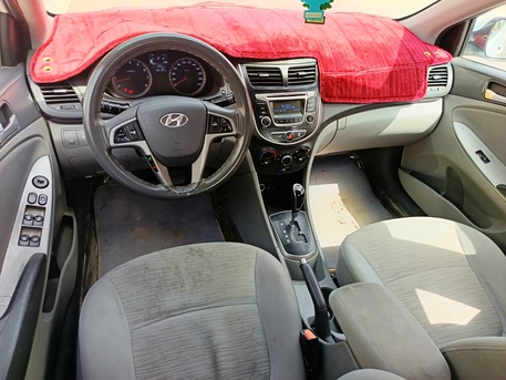 Riffa, Vehicles, Cars & Trucks , BHD 2400,  HYUNDAI ACCENT,  2017,  Automatic,  126000 KM,  1.6L MID OPTION FAMILY USED GOOD CONDITION SEDAN CAR FOR SALE
