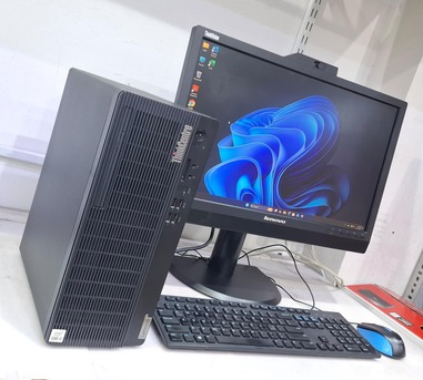 Manama, Computers, BHD 98,  LENOVO 10th Generation Core I3 Computer Set 22" Multimedia Monitor Built In Webcam + Mic