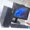 BHD 98,  LENOVO 10th Generation Core I3 Computer Set 22" Multimedia Monitor Built In Webcam + Mic