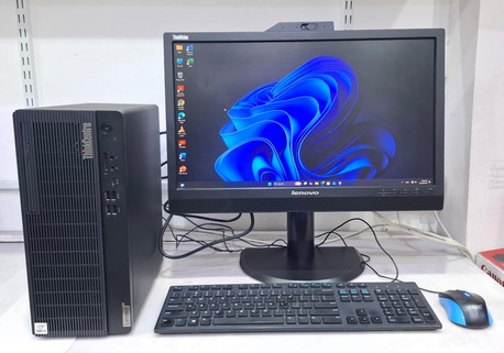 Manama, Computers, BHD 98,  LENOVO 10th Generation Core I3 Computer Set 22" Multimedia Monitor Built In Webcam + Mic