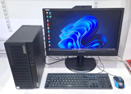 Manama, Computers, BHD 98,  LENOVO 10th Generation Core I3 Computer Set 22" Multimedia Monitor Built In Webcam + Mic