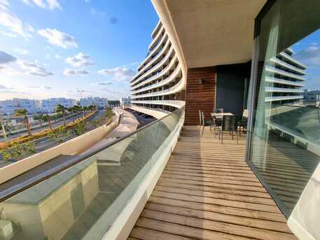 Amwaj Islands, Apartments, Flats, Houses & Villas, BHD 350/month,  Furnished,  1 BR,  80 Sq. Meter,  Beautiful 1 BR FF Apartment With Big Balcony Dilmunia Island