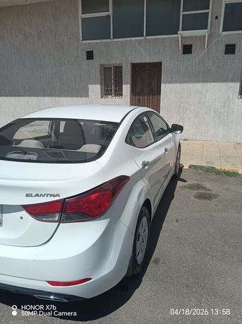 Abha, Vehicles, Cars & Trucks , SAR 24500,  Hundye Elantra,  2014,  Automatic,  295000 KM,