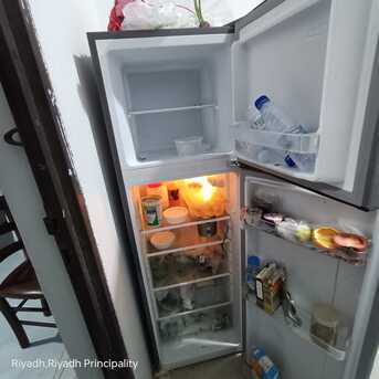 Al Wizarat, Appliances, SAR 450,  Refrigerator Fridge Double Door New 5 Months Old