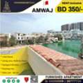 BHD 350/month,  Furnished,  1 BR,  Fully Furnished Luxurious Apartment In Amwaj, Floating City