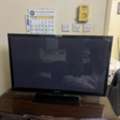 SAR 600,  Samsung Plasma Display 43 Inches LCD+Tv Cabinet For Sale In Just 600Sr.
