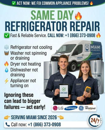 New York, Appliance Repair, Same-Day Refrigerator Repair &ndash; Fix Your Fridge TODAY!
