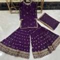 SAR 230,  Ready To Wear Chiffon Embroidered With Gharara