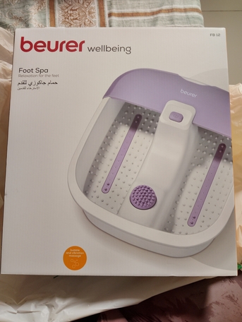 Riyadh, Health & Beauty Items, SAR 100,  Beurer FB12 Foot Spa Massage