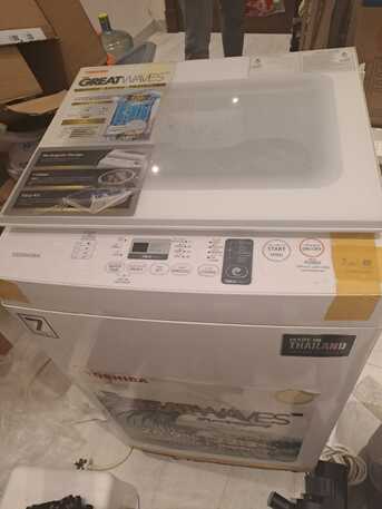 Jeddah, Appliances, SAR 450,  TOHSIBA AUTOMATIC WASHING MACHINE