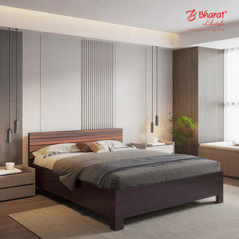 Indore, Furniture, INR 10989,  Wooden Queen Size Bed | Stylish & Durable Designs | Bharat Lifestyle