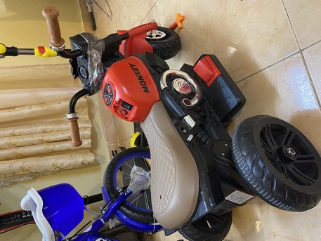 Al Malaz, Electronics, SAR 95,  Bicycle And Motor Bike Almost New For Sale